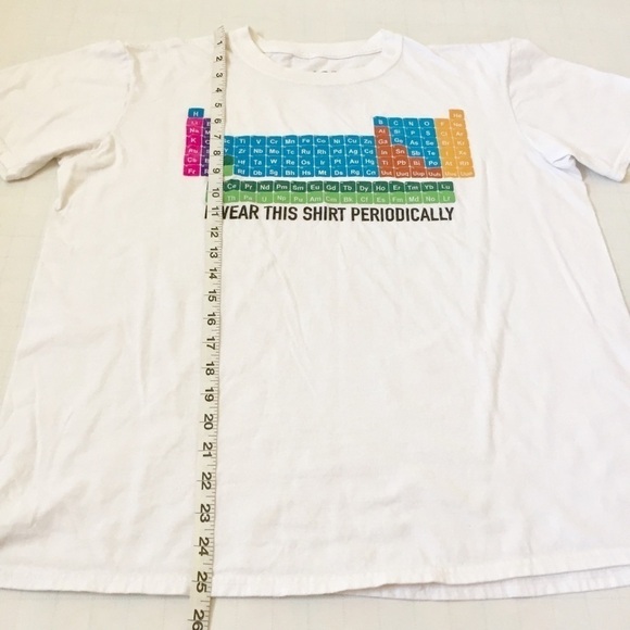 Tee LUV Graphic White Cotton Short Sleeve T shirt - Picture 8 of 11